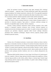 Kompiuterių operacinės sistemos 3 puslapis