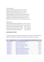 Operacinės sistemos įsigijimas, pasiūla, kainos optimalus pasirinkimas 7 puslapis