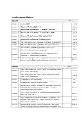 Operacinės sistemos įsigijimas, pasiūla, kainos optimalus pasirinkimas 8 puslapis