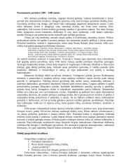 Prekybinė revoliucija 1300 – 1700 metais  ir merkantilizmas 5 puslapis