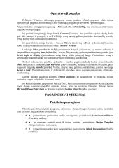 Prezentacijų programa PowerPoint 4 puslapis