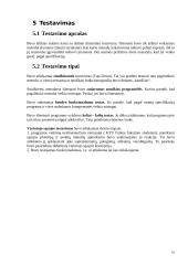 Programavimo inžinerija: projekto dokumentacija 18 puslapis