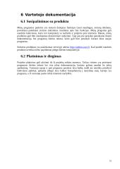 Programavimo inžinerija: projekto dokumentacija 19 puslapis