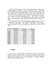 Švedijos geografinė, ekonominė analizė 9 puslapis