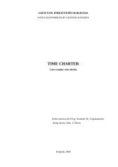 Time charter
