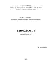 Tiroksinas T4