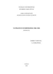Vatikano II susirinkimas 1962-1965 1 puslapis