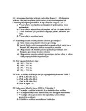 Istorijos testiniai klausimai su atsakymais 5 puslapis