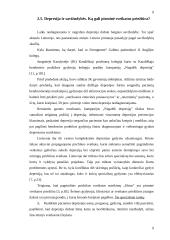Savižudybės, kaip galimos depresijos pasekmės, prevencija 9 puslapis