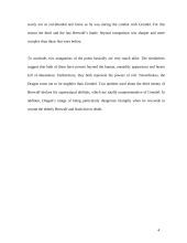 Image of Grendel and the Dragon in Beowulf 4 puslapis