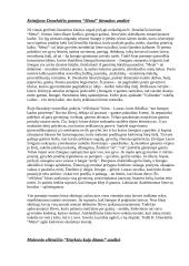 Pagrindinių literatūros kūrinių apžvalgos