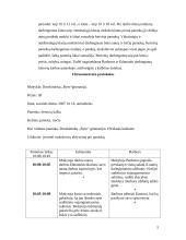 Pamokos higieninė charakteristika 5 puslapis