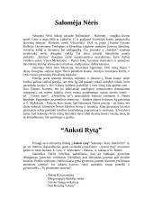 Salomėja Nėris - eilėraščių apžvalga