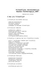 Atsiskaitymai už filosofijos kursą  3 puslapis