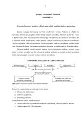 Įmonių finansinė analizė