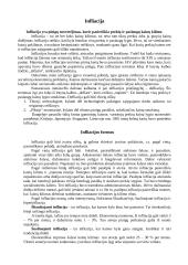 Pinigų nuvertėjimas arba infliacija