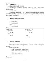 Programavimas C kalba 18 puslapis