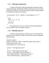 Programavimas C kalba 9 puslapis