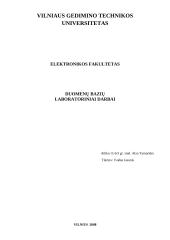 Duomenų bazių steigimas