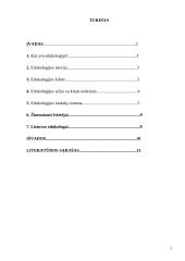 Edukologijos sistema referatas