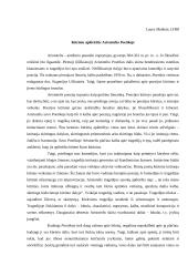 Kūrinio apibrėžtis Aristotelio Poetikoje