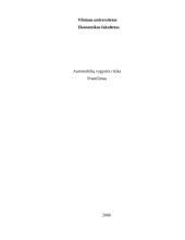 Automobilių vagystės rizika