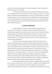 Laisvė ir atsakomybė, laisvės problema 4 puslapis