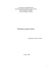 Marketingo tyrimas: šokoladas "Karališkas Cacao 70%"