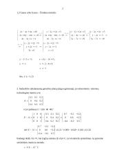 Matematika - Kramerio formulės 2 puslapis