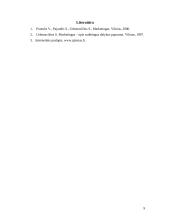 Pasirinktos prekės kainos analizė 9 puslapis