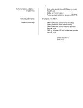 Uždarosios akcinės bendrovės „xxx“ dokumentai 12 puslapis