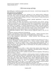 Svarbiausi 2004 metų ekonominiai ir socialiniai įvykiai 3 puslapis