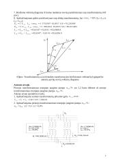 Transformatoriaus parametrų nustatymas 7 puslapis