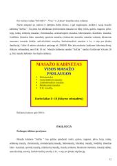 Verslo planas: masažo kabinetas IĮ "JurDia" 12 puslapis