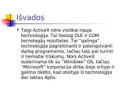 Microsoft ActiveX technologija 12 puslapis