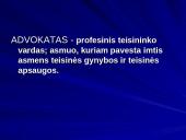 Advokatės profesija 3 puslapis