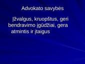 Advokatės profesija 5 puslapis