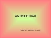 Antiseptikai