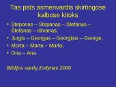 Asmenvardžių ir vietovardžių vartosena lietuvių kalboje 2 puslapis