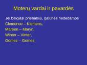 Asmenvardžių ir vietovardžių vartosena lietuvių kalboje 11 puslapis