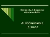 Aukščiausiasis Teismas