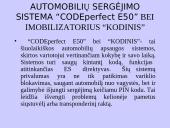 Automobilinė sergėjimo sistema 3 puslapis