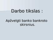 Banko bankrotas 2 puslapis