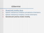 Banko kreditų gavimo sąlygos ir kaštai Lietuvoje 2 puslapis