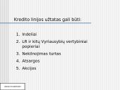 Banko kreditų gavimo sąlygos ir kaštai Lietuvoje 9 puslapis