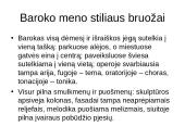 Baroko epocha ir jos charakteristika 7 puslapis