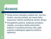 Beanketiniai duomenys: atvejo studija; etnometodologija 15 puslapis