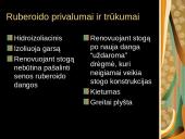 Bituminių medžiagų stogų dangos 10 puslapis