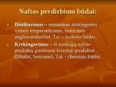 Chemija. Gamtiniai angliavandenilių šaltiniai 8 puslapis