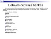Centrinio banko istorija ir veikla 9 puslapis